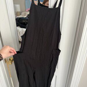 Storq Anytime Maternity Overalls Size 2 Black